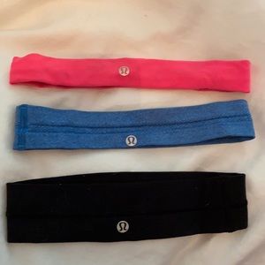 Three lulu headbands!